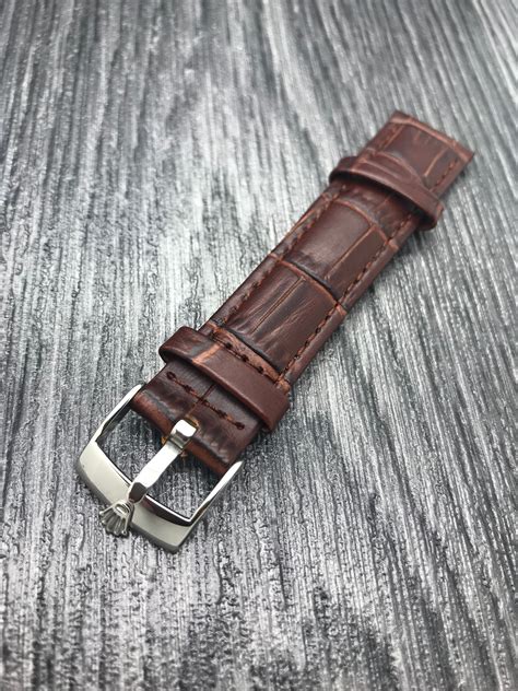 rolex watch leather band|genuine rolex leather watch bands.